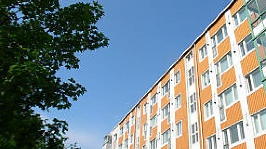 Fastigheten BRF Viadukten på Saarisvägen 14 A–B i Malmö